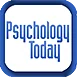 Psychology Today logo with blue border and white background